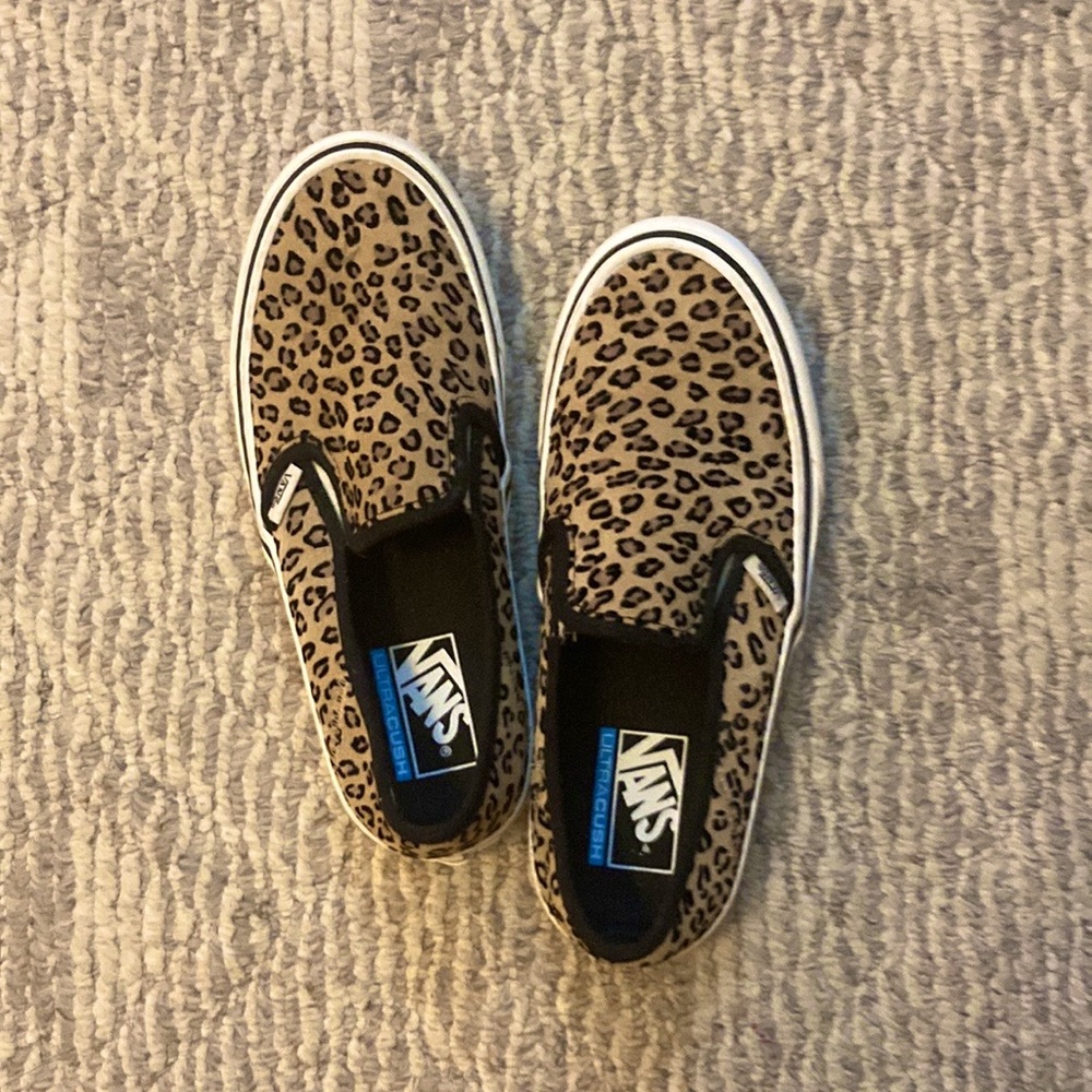 Cheetah print vans